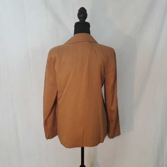 J.Crew Womens $218 Drapey twill double-breasted blazer Pink Size 2 CB316 NEW - Picture 3 of 13